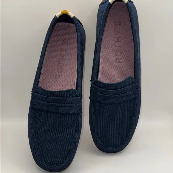 Rothy's  The Driver Navy Loafers