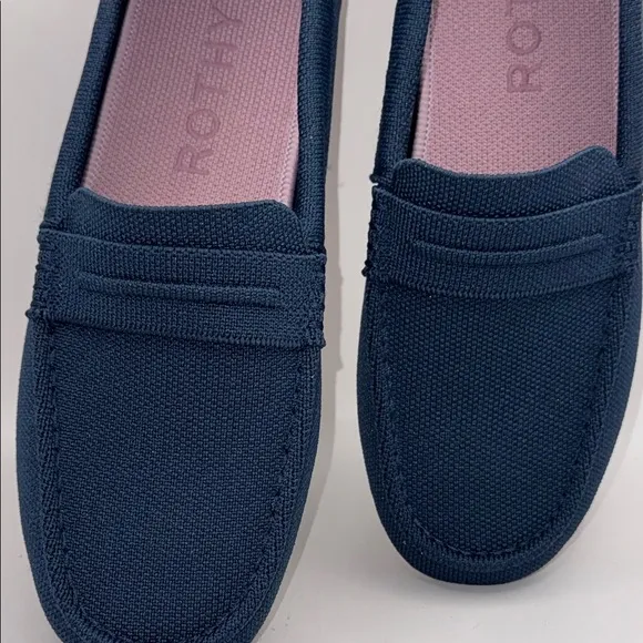 Rothy's  The Driver Navy Loafers