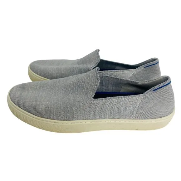 Rothy’s The Driver Slip On Sneaker in  Iron Herringbone size 10