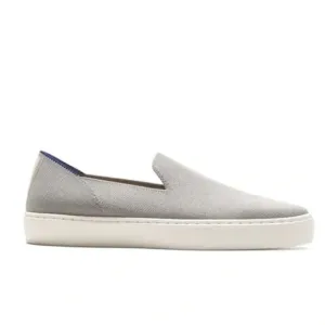 Rothy’s The Driver Slip On Sneaker in  Iron Herringbone size 10