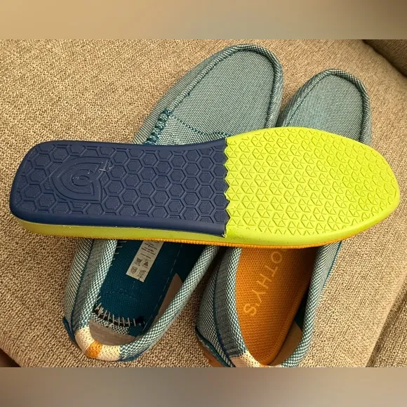 Rothy’s The Driving Loafer Sky Blue Retired Men’s Size 11.5