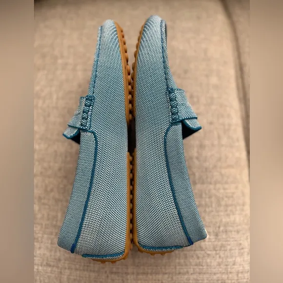 Rothy’s The Driving Loafer Sky Blue Retired Men’s Size 11.5
