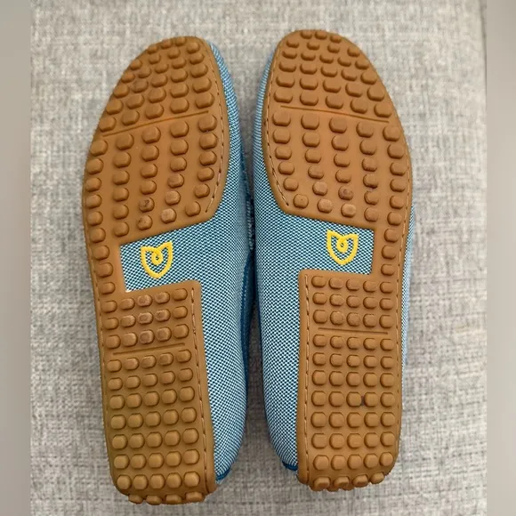Rothy’s The Driving Loafer Sky Blue Retired Men’s Size 11.5