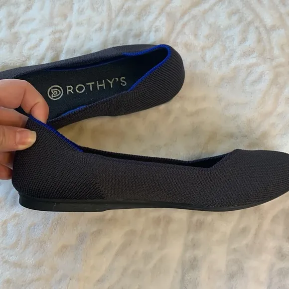 Rothy's The Flat in Navy Size 7