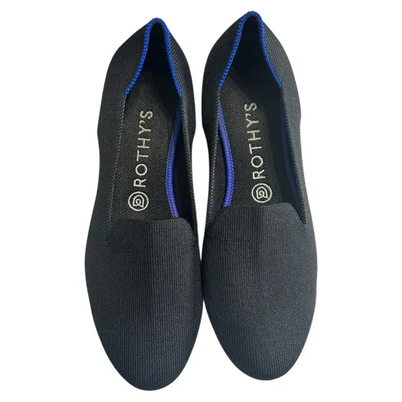 Rothy's The Loafer in Black Solid