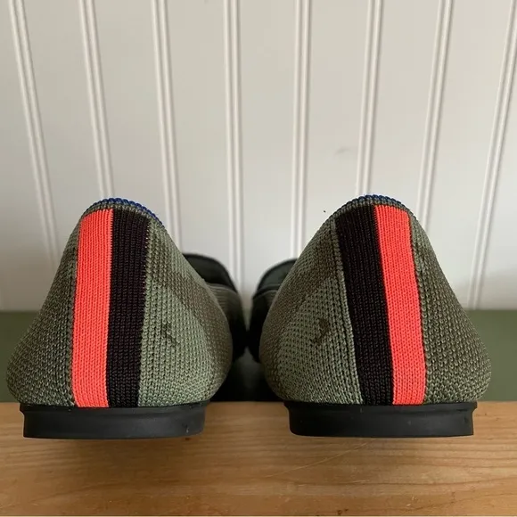 Rothy’s THE LOAFER in Flyknit Green Camo
