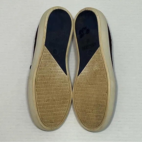 Rothy’s The Original Slip On Sneaker in Fig Python Purple Women’s Size 7 Comfort