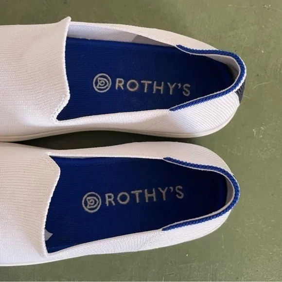 Rothy’s THE ORIGINAL Slip on Sneakers in Bright White