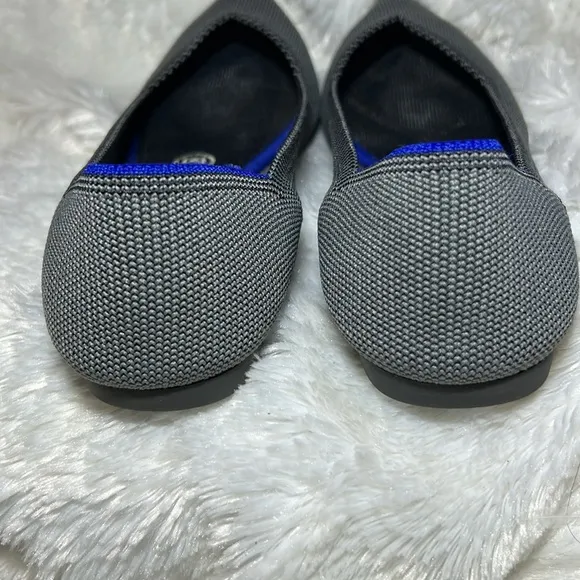 Rothy’s The Point Grey Birdseye Ballet Slip On Flats Size 7 1/2
