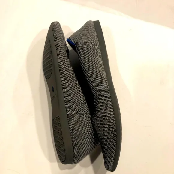 Rothy's The Point Shoe - Cloud Grey Birdseye