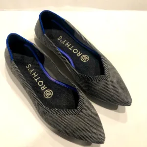 Rothy's The Point Shoe - Cloud Grey Birdseye