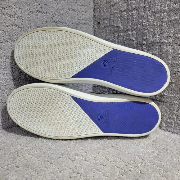 Rothy's The Sneaker Womens Size 9 Maritime Gradient Textile Slip On Casual Shoes