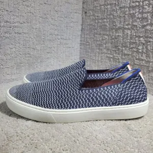 Rothy's The Sneaker Womens Size 9 Maritime Gradient Textile Slip On Casual Shoes