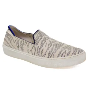 Rothy's Women's Size 7.5 Retired Martime Gray Tiger Print Loafer, Sporty Sneaker