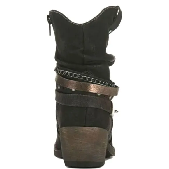RUSTIC western style ladies boots sz 6