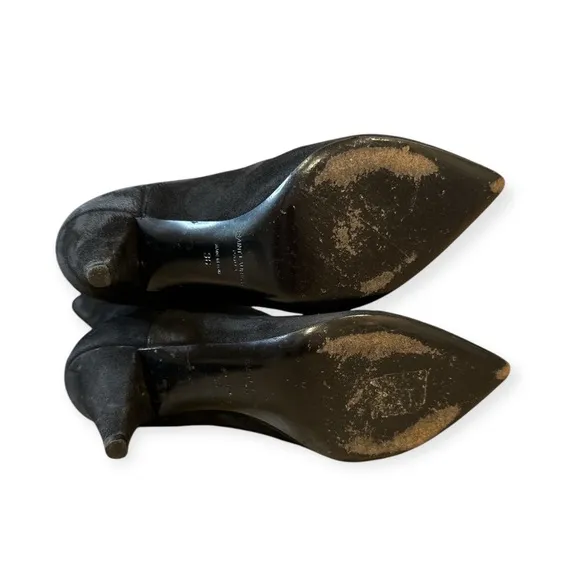 Saint Laurent Thigh High Cat Suede Leather Boots 36 (6)