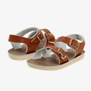 Saltwater hoy brown sandals 5 toddler