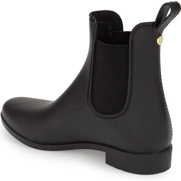 SAM EDELMAN TINSLEY NAVY BLUE MATTE WATERPROOF RAIN BOOTS NIB SZ 10