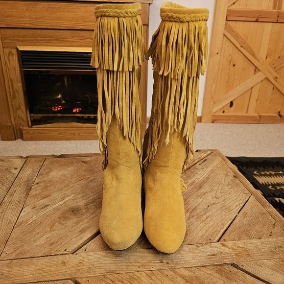 Sam Edelman Utah Suede-leather boots, festival ready
