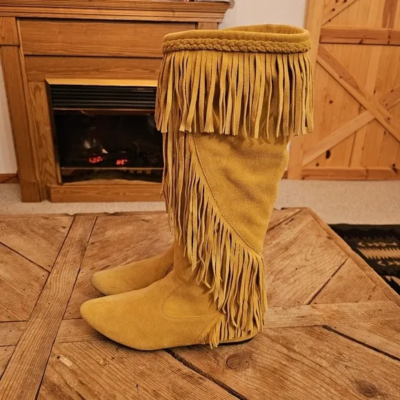Sam Edelman Utah Suede-leather boots, festival ready