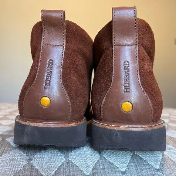 Samuel Hubbard Mahogany Brown Suede Re-Boot Chukka Lace Up Boots Men’s Size 13