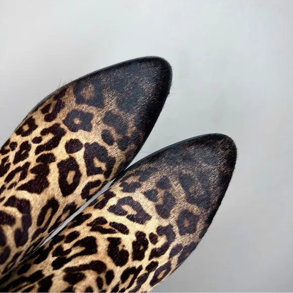 SARTO by Franco Sarto ‘Shellson2’ Leopard Ankle Boots. Size 6.5