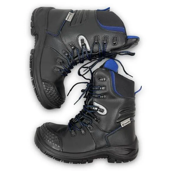 Scandia ScanDriller S3 Safety Work Boots Insulated Water Resistant Black 7.5