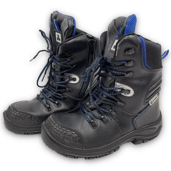 Scandia ScanDriller S3 Safety Work Boots Insulated Water Resistant Black 7.5