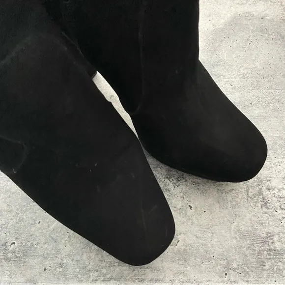 Schutz July Nubuck Suede Leather Platform Boots 8.5