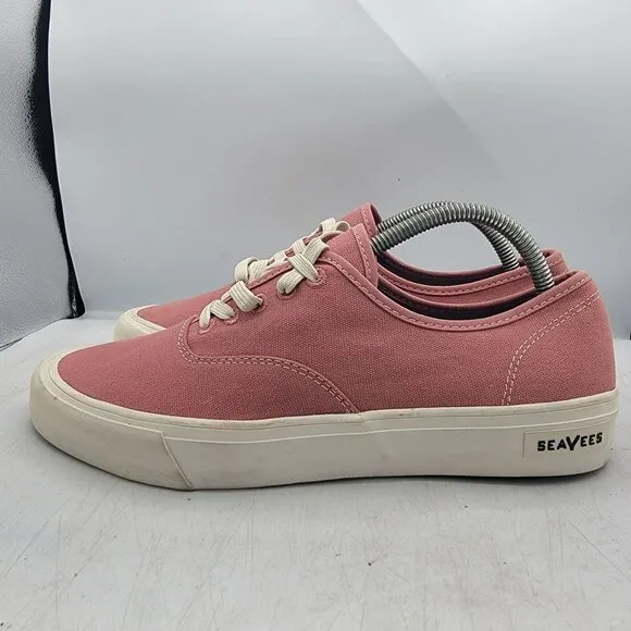 Seavees Legend Sneaker SeaChange Mens 9.5 Red Clay Shoes Casual Walking Outdoors