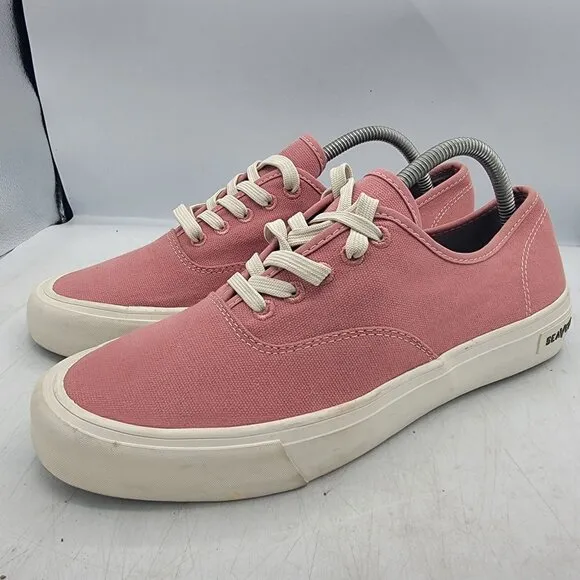 Seavees Legend Sneaker SeaChange Mens 9.5 Red Clay Shoes Casual Walking Outdoors