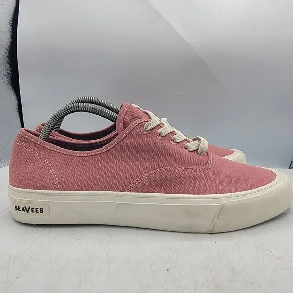 Seavees Legend Sneaker SeaChange Mens 9.5 Red Clay Shoes Casual Walking Outdoors