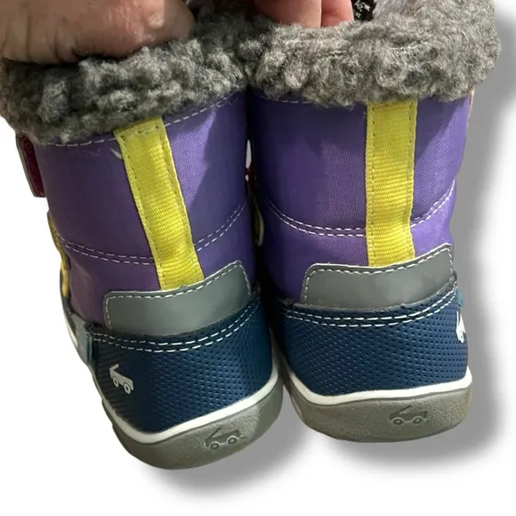 See Kai Run Gilman Snow Boots Insulated Waterproof Color Block Toddler Size 7