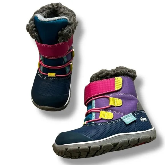See Kai Run Gilman Snow Boots Insulated Waterproof Color Block Toddler Size 7