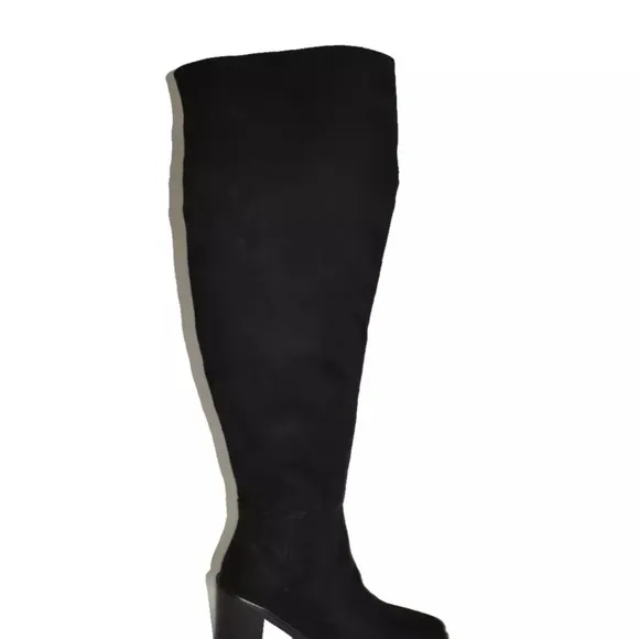 Seychelles Gifted Black Suede Over-The-Knee Boot NWOB
