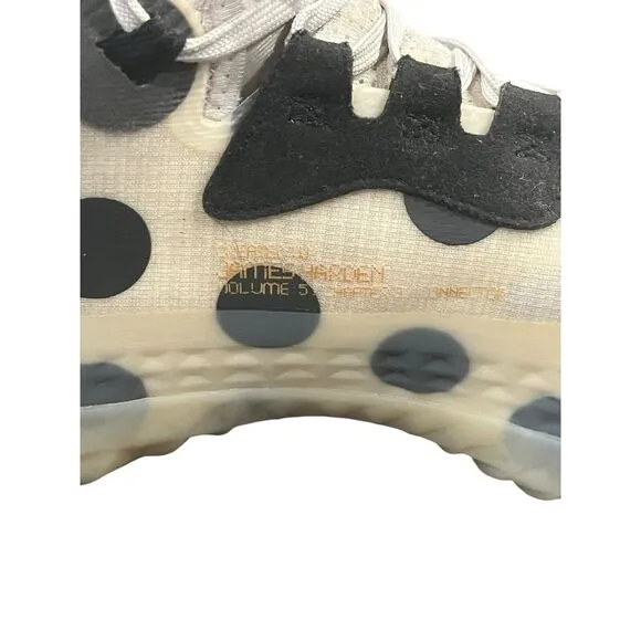 Size14 - Adidas Harden Vol. 5 Futurenatural‎ Polka Dot - White GW5349