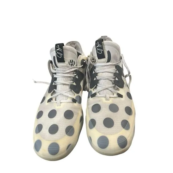 Size14 - Adidas Harden Vol. 5 Futurenatural‎ Polka Dot - White GW5349