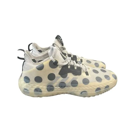 Size14 - Adidas Harden Vol. 5 Futurenatural‎ Polka Dot - White GW5349
