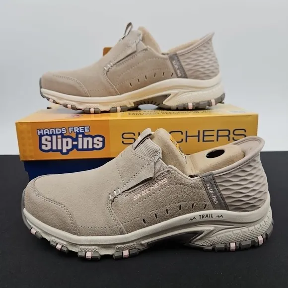 Skechers Hands Free Slip-Ins Hillcrest Sunapee Trail Casual Shoes Women's Sz 8