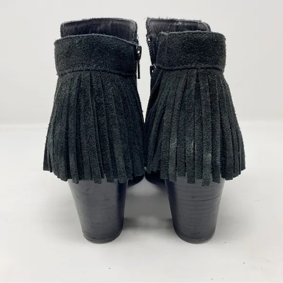 Sofft Winters Western Fringed Suede Boots