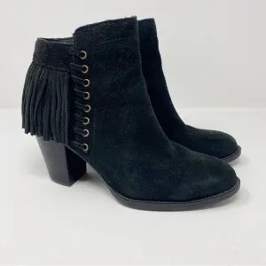 Sofft Winters Western Fringed Suede Boots