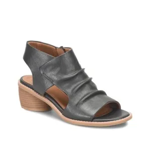 Sofft Women's Naoma Sandals Shoes Size 8M Grey Stacked Heel Comfort Streetwear