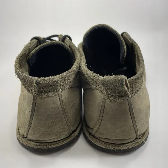 Softstar Primal Sawyer Zero Drop Chukka Boots Mens Size 10 Wide Tan Suede
