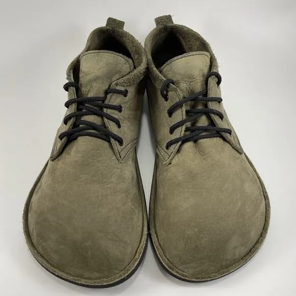 Softstar Primal Sawyer Zero Drop Chukka Boots Mens Size 10 Wide Tan Suede