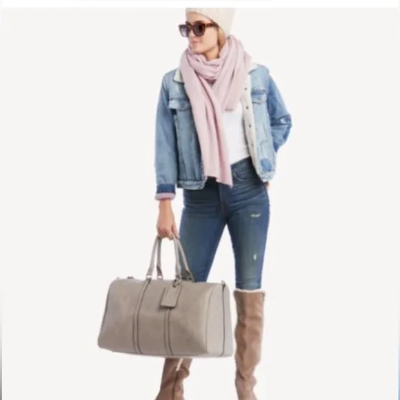 Sole Society Juno Suede with Faux Shearling Over the Knee Boots Size 8