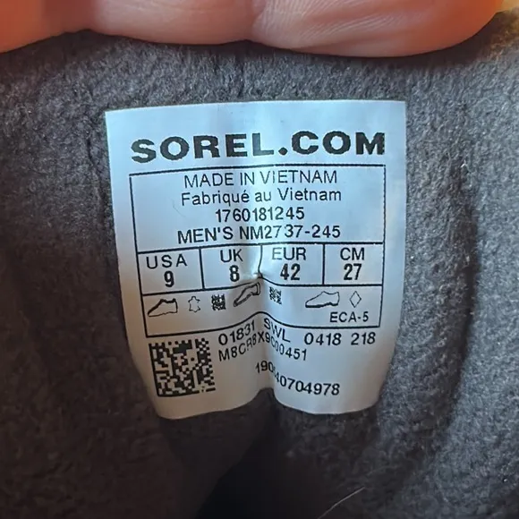 Sorel ‘Buxton’ Men's Hiking Winter Boots