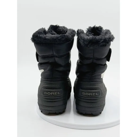 SOREL Childrens Snow Commander Boots Size Baby 9‎ Baby Black NEW IN BOX