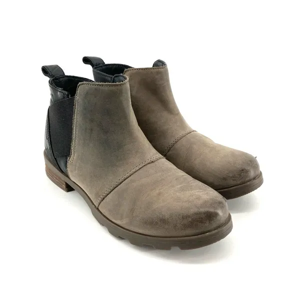 Sorel Emelie Colorblock Waterproof Chelsea Boots