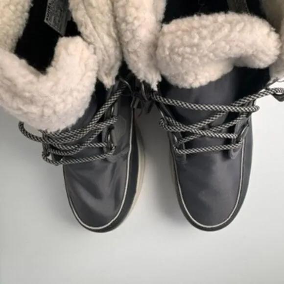SOREL Explorer Carnival Waterproof Boot with Faux Fur Collar