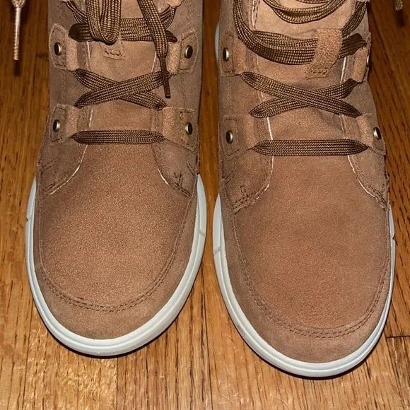 Sorel Explorer Next Joan WP Boots Waterproof Insulated Velvet Tan Fwan